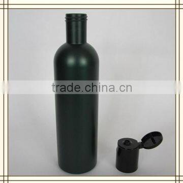 100MLgreen plastic HDPE cosemtic bottle cosmetic bottle with screw cap