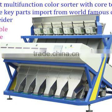 5000+pixel with patented ejector groundnut color sorter with hign speed DSP technology ,groundnut grading machine