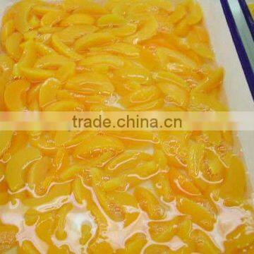 Fresh Canned Yellow Peach Slices In Syrup