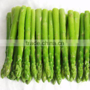 IQF Frozen green asparagus fresh material from sunnywellfoods