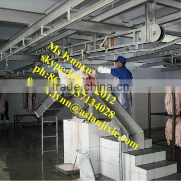 pig slaughter machine /automatic pig bloodletting equipment