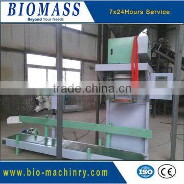 Wood pellets packing machine