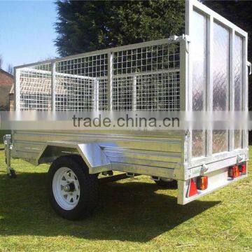 Cage Trailer With Aluminium Ramp Trailer 74B-3