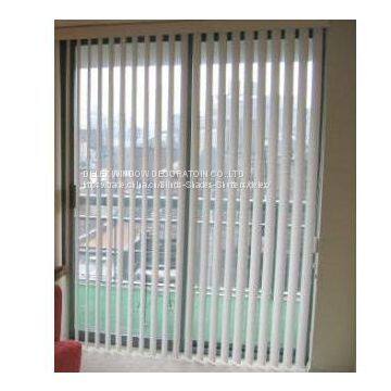 Manual Control Fabric Vertical Blinds Office Window Blinds