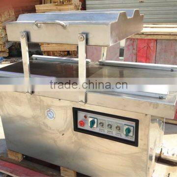 Neweek Double Chamber Inject Nitrogen Vacuum Liquid Tomato Sauce Packing Machine photo-2