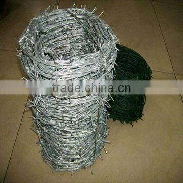 hot dipped galvanzied barbed wire(factory price)