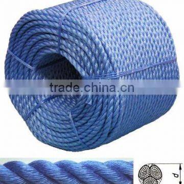 blue and write colour polypropylene rope/fishing rope/binding rope