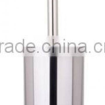 Stainless steel toilet brush with holder