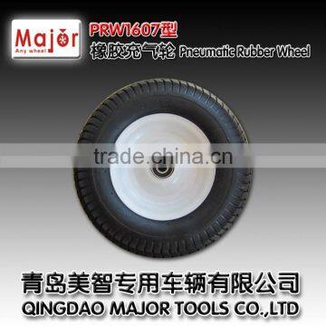 380mm Diameter 15 Inch Pneumatic Rubber Wheel photo-2