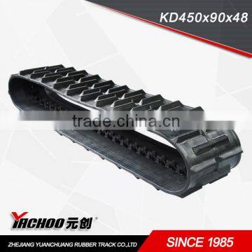 harvester/agricultural rubber track 400x90x48