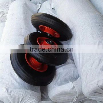 solid rubber wheels 8 inch for Chile market