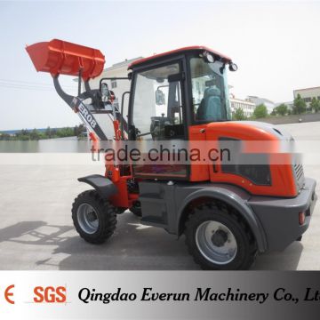 Everun 800kg Compact Wheel Loader zl08 with Torque Converter System