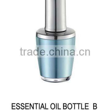 15ml Blue Essential Oil Bottle With Button Tube photo-2