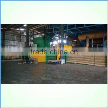 Coconut long fiber baling machine exported to Indonesia