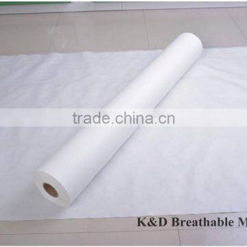 Water Proof Non Woven Raw Material Breathable Membrane Single Ply Roofing photo-6