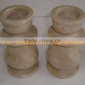 UNIQUE MARBLE CANDLE HOLDERS STANDS photo-6