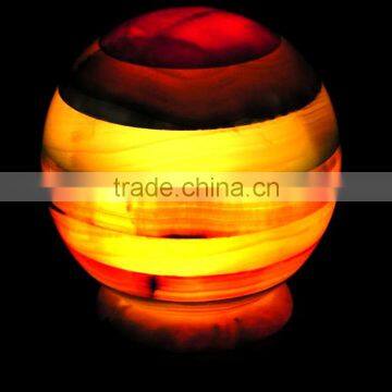 Onyx color ball lamp