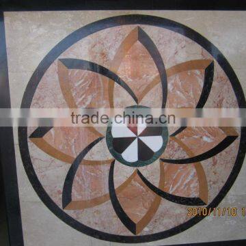 Hot Design Flower Pattern Marble Waterjet Medallion photo-6
