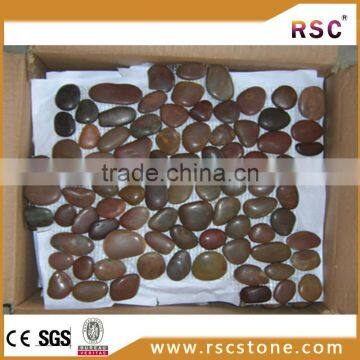 Red indonesia pebble stone