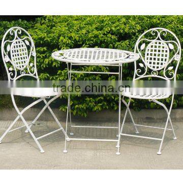 Vintage Folding Garden Table And Chair photo-4