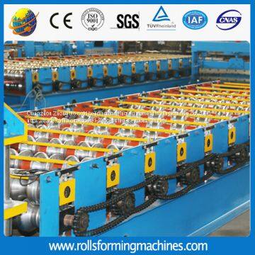 Glazed Steel Tile Roll Forming Machine/High Rib Roofing Panel Roll Forming Machine/Roof Panel Machine photo-4
