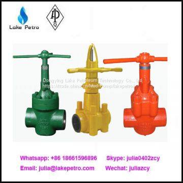 API Wellhead Mud Gate Valve photo-3