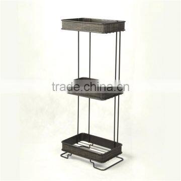 Standing 3-tire Bathroom Shampoo Rack photo-4