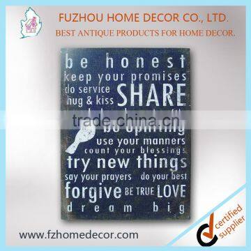 2016 shabby chic wall plaque gifts