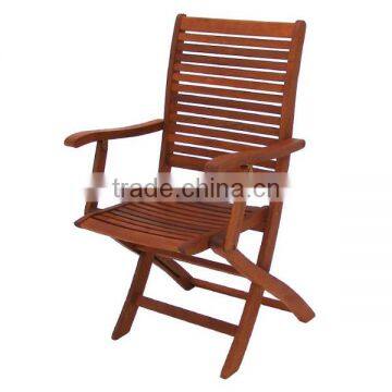High Quality Best Selling Eco Friendly Wooden Folding Arm Chair From Viet Nam
