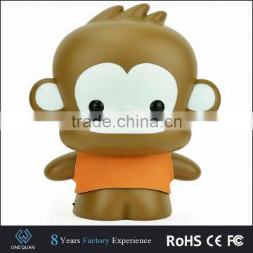 Novelty cute monkey LED night light lamp for children