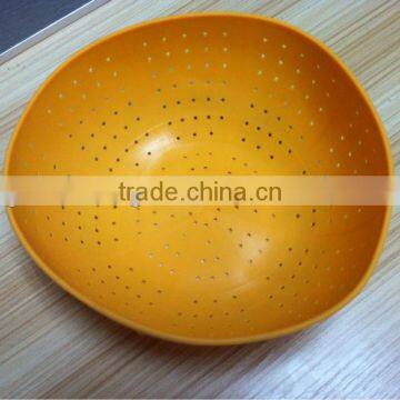 LFGB Standard Silicone Colander/ Foldable Silicone Fruit Colander photo-1