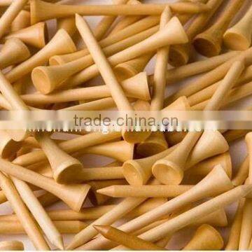 Natural Bamboo Golf Tees With Your Logo
