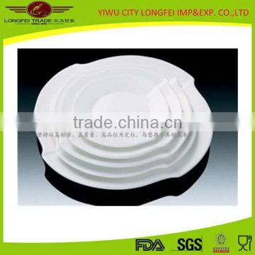 high quality hot selling 2015 wholesale white ceramic plate