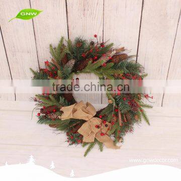 GNW CHWR-1605011 Superior Quality Wholesale Christmas Easter Wreath for Sale photo-2