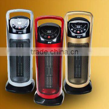 Electric Portable Oscillating Ceramic PTC Tower Fan Heater photo-3