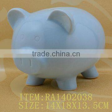 factory direct wholesale piggy ceramic money saver box for promotion