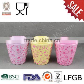 Melamine coffee cup set