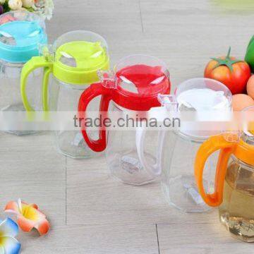 Kitchen necessary wholesale glass oil bottle jars