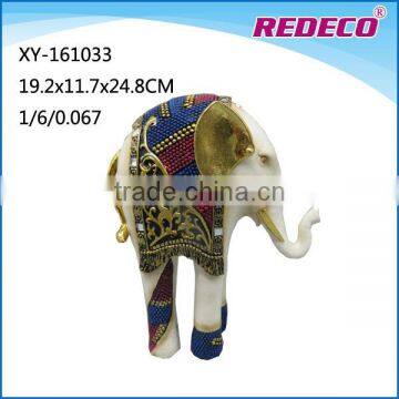 Big resin elephant decoration for table