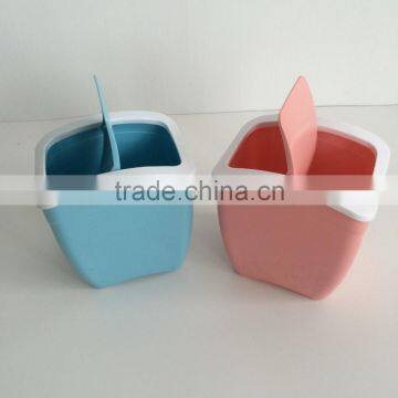 2015 New Style Mini Plastic Trash Can With Active Cover photo-2