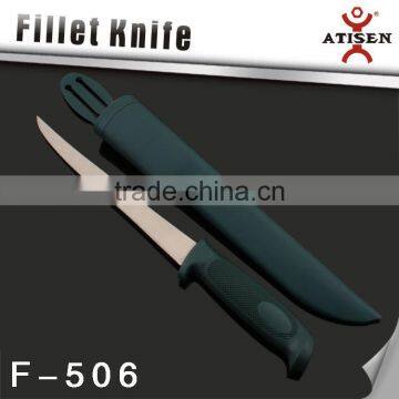 High quality Fishing tackle ! camping fillet Knife,stainless steel fishing knife F-506