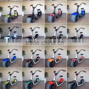 2017 Factory Indeed Cheapest 18x9.5-8inch Tire 60V1000W Brushless Gearless Motor Electric Bike Fat Tire Citycoco 8 photo-6