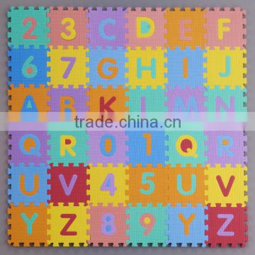 non-toxic eva education alphabet numbers puzzle jigsaw mat