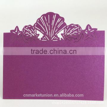 laser cut decoration card party invitation card wedding place card