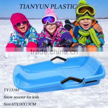 2016 new type snow sled with brake for children winter outdoor sports