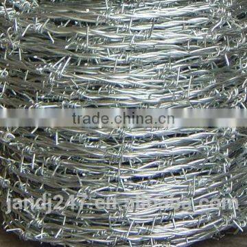 Hot Sale Electrode Galvanized Barbed Wire for Building photo-4