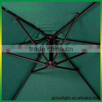 9ft Patio Banana Outdoor Umbrella With Cross Base photo-5