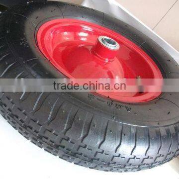 4.00-8 Inch Solid Lowest Price Garden Rubber Wheel for Wheelbarrow photo-2
