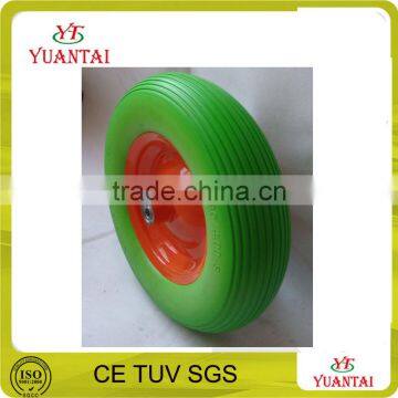 Steel Rim Wheelbarrow 14x3.50-8 PU Wheel photo-2