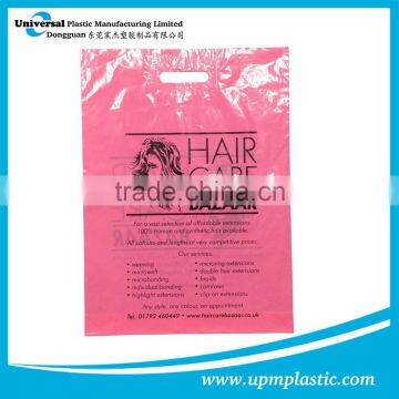 Degradable Disposable HDPE Plastic Die Cut Handle Bag photo-3
